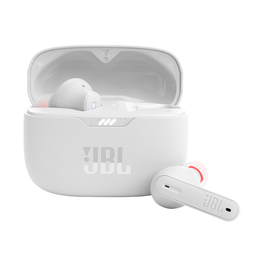 JBL Tune 230NC TWS - White - True wireless noise cancelling earbuds - Hero